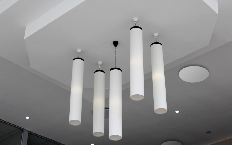 Анемостат со стеклянной внешней частью FOZA D 150 мм. RAL 1013