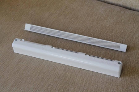 Оконный приточный клапан Ventec VT 701 с контролем потока воздуха и акустической шумоизоляцией