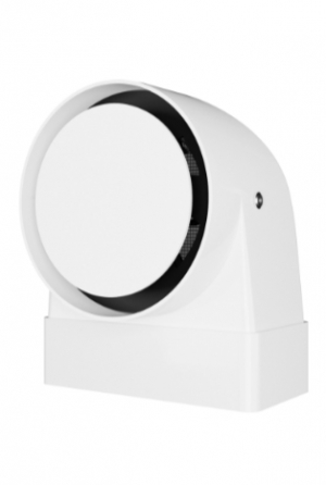 Решетка вентиляционная теневая 110х55мм ERA 511SH10 сетка разъемная на магнитах D100