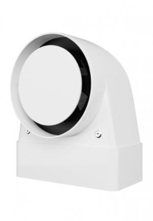 Решетка вентиляционная теневая 120х60мм ERA 612SH10 сетка разъемная на магнитах D100